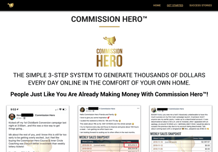 What is Commission Hero